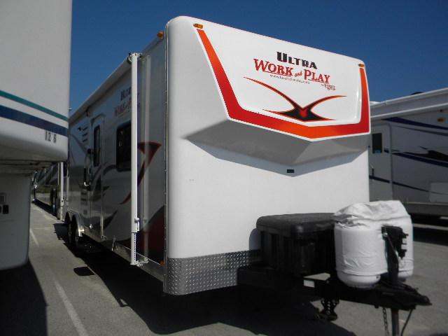 Used 2011 Forest River Work N Play 25ULA Travel Trailer Toyhauler For Sale
